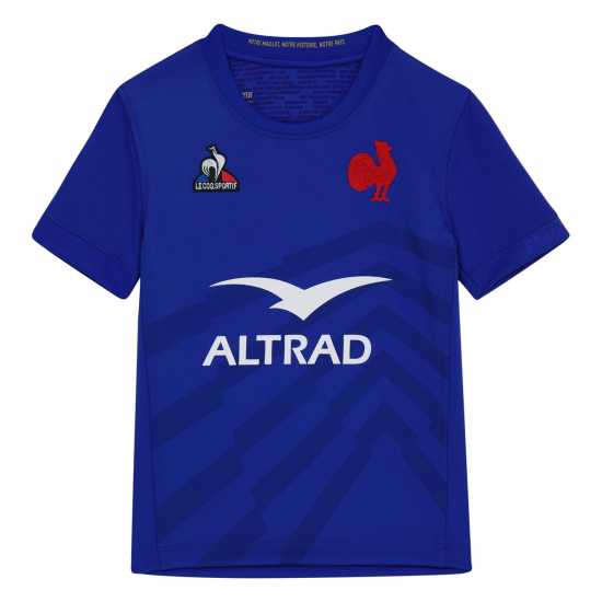Le Coq Sportif Junior France Rugby Replic 22/23 Jersey  