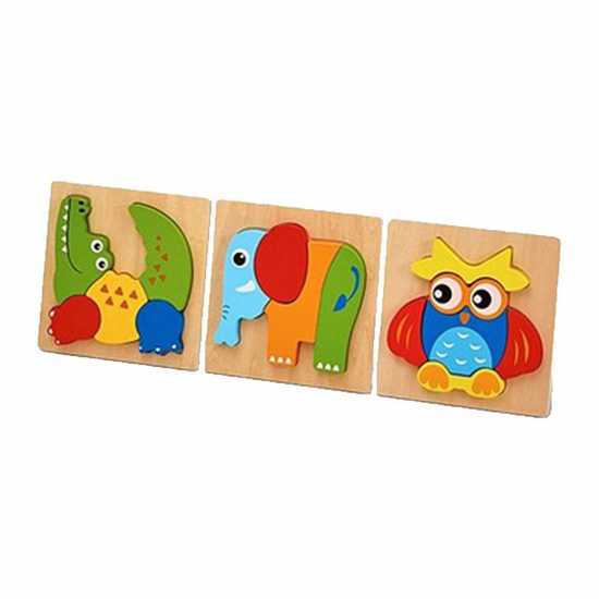 Toy 3Pc Animal Puzz  Подаръци и играчки