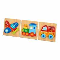 Toy 3Pc Vehicle Puzzle  Подаръци и играчки