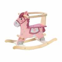 Toy Rocking Horse Pink  Подаръци и играчки