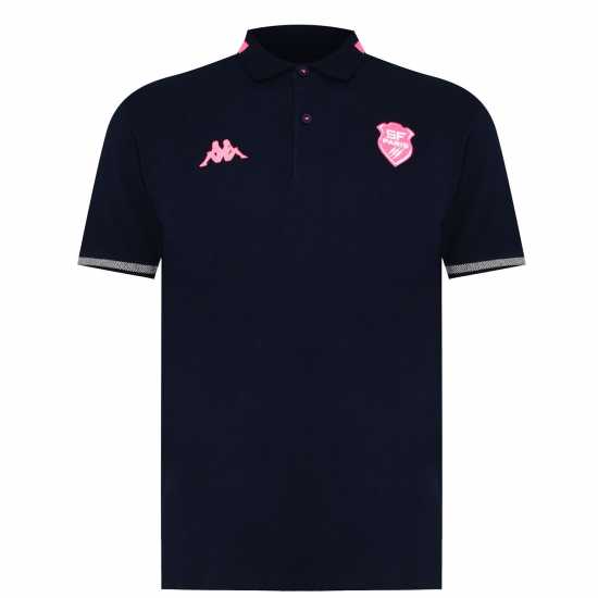 Kappa Мъжка Блуза С Яка Stade Francais Polo Shirt Mens  Мъжко облекло за едри хора