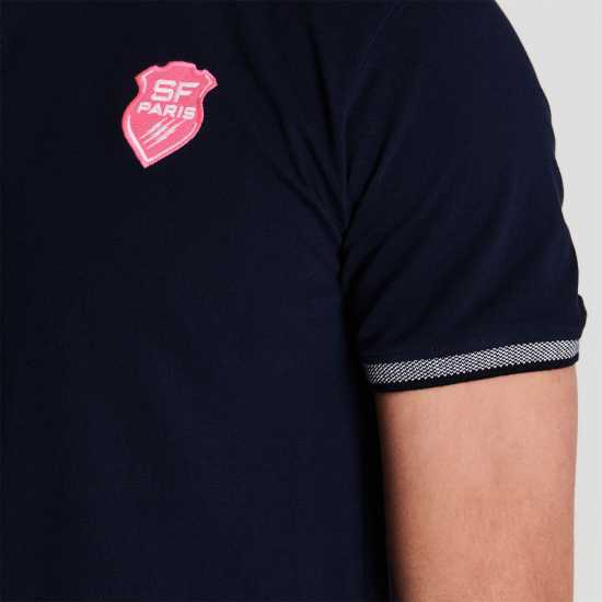 Kappa Мъжка Блуза С Яка Stade Francais Polo Shirt Mens  - Мъжко облекло за едри хора