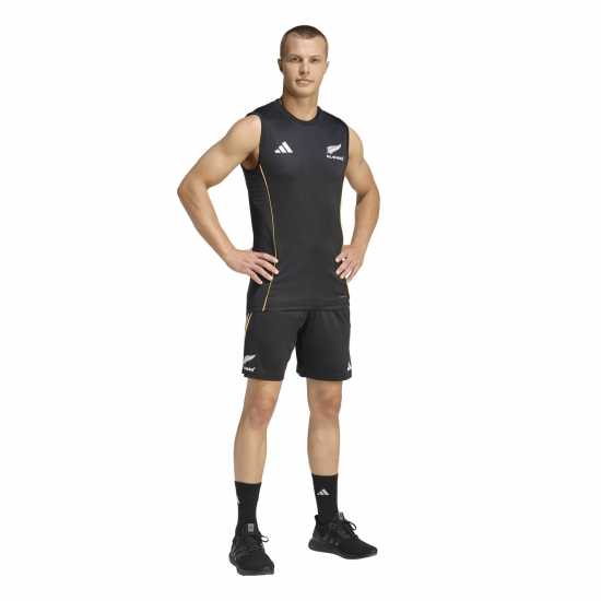 Adidas All Blacks X Marvel Singlet Mens  