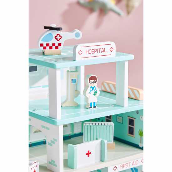 Toy Wooden Hospital  Подаръци и играчки