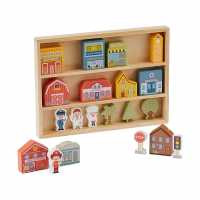 Toy Small Town Playset