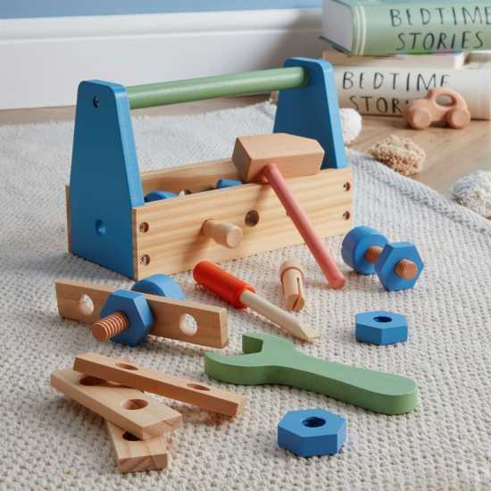 Toy Wooden Tool Set  Подаръци и играчки