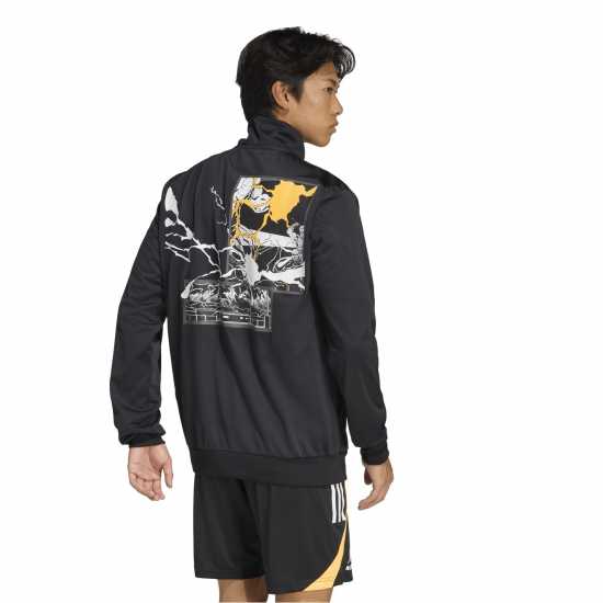 Adidas Мъжко Спортно Горнище All Blacks X Marvel Tracksuit Top Mens Adidas Мъжко Спортно Горнище All Blacks X Marvel Tracksuit Top Mens