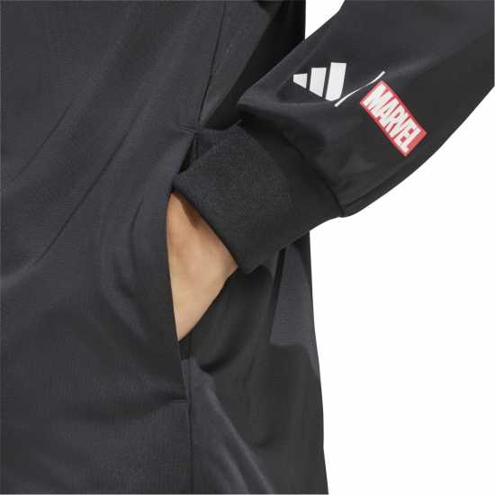 Adidas Мъжко Спортно Горнище All Blacks X Marvel Tracksuit Top Mens Adidas Мъжко Спортно Горнище All Blacks X Marvel Tracksuit Top Mens