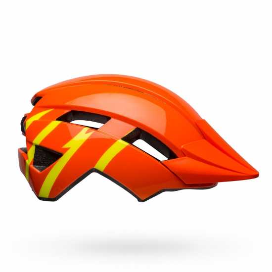 Bell Sidetrack Ii Child Helmet Strike Gloss Orange/Yellow Каски за колоездачи