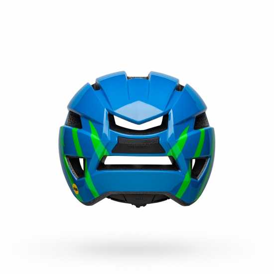 Bell Sidetrack Ii Mips Youth Helmet Strike Gloss Blue/Green Каски за колоездачи