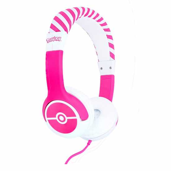 Pink Pokeball Headphones  