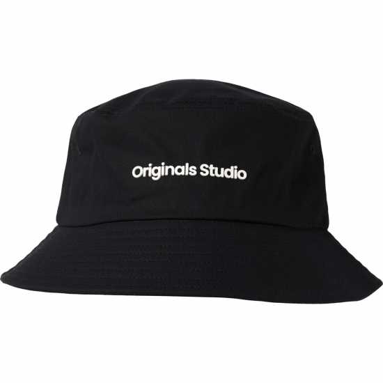 Шапки с козирка Мъжка Рибарска Шапка Jack And Jones Bucket Hat Mens Черно Мъжка Рибарска Шапка Jack And Jones Bucket Hat Mens Черно Шапки с козирка