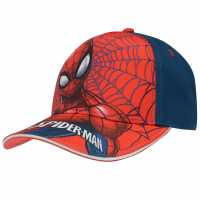 Character Peak Cap Childrens Spiderman Шапки с козирка