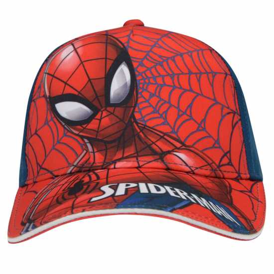 Character Peak Cap Childrens Spiderman - Ръкавици шапки и шалове