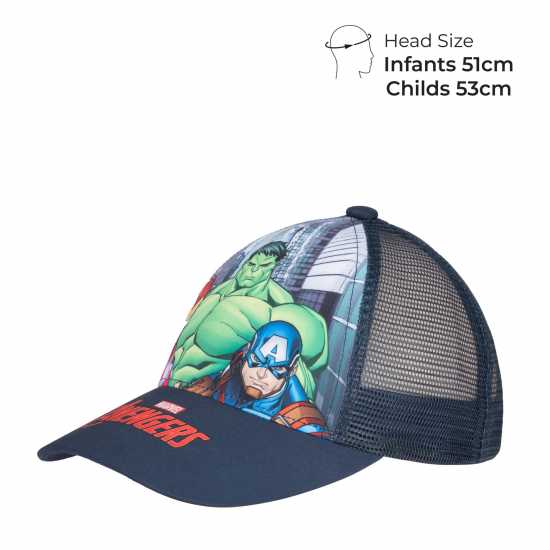 Character Peak Cap Childrens Авенгери Шапки с козирка