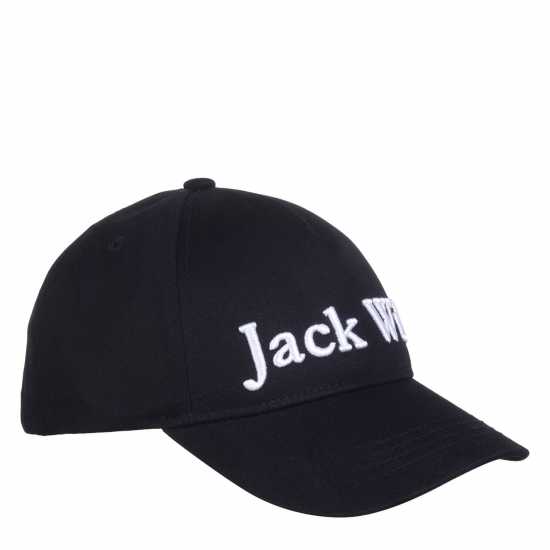 Jack Wills Wills Classic Cap Juniors Black Шапки с козирка