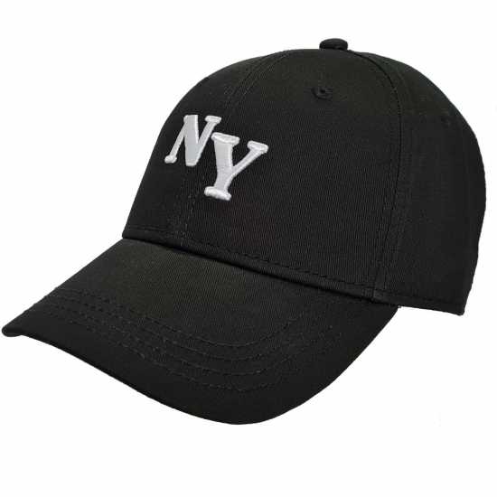 Шапки с козирка Fabric Ny Baseball Cap Mens Черно Fabric Ny Baseball Cap Mens Черно Шапки с козирка
