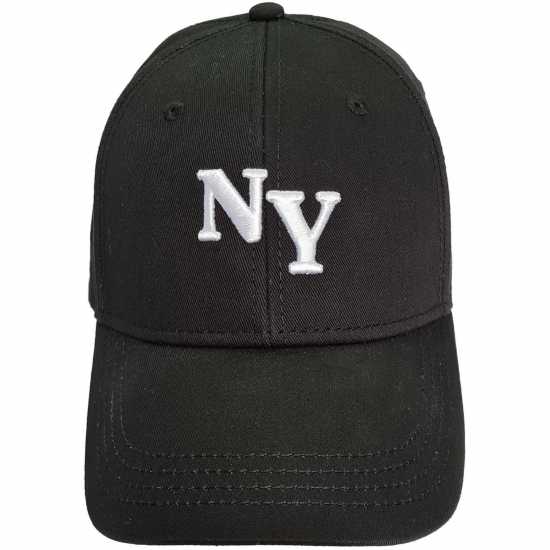 Шапки с козирка Fabric Ny Baseball Cap Mens Черно Fabric Ny Baseball Cap Mens Черно Шапки с козирка