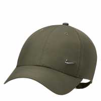 Nike Metal Swoosh Cap Олива/Сребро 