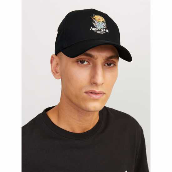 Шапки с козирка Jack And Jones Baseball Cap Mens Черно/Жълто Jack And Jones Baseball Cap Mens Черно/Жълто Шапки с козирка