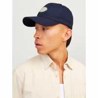 Jack And Jones Baseball Cap Mens Нощно небе Шапки с козирка