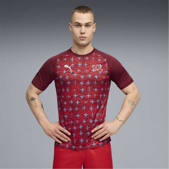 Puma Mens Switzerland Warm-Up Shirt World Cup 2026  