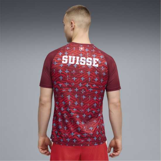 Puma Mens Switzerland Warm-Up Shirt World Cup 2026  