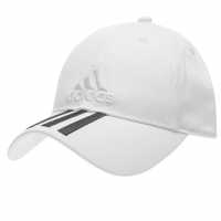 Adidas Baseball 3-Stripes Ct Cap White/Black Шапки с козирка