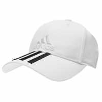 Adidas Baseball 3-Stripes Ct Cap White/Black Шапки с козирка