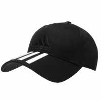 Adidas Baseball 3-Stripes Ct Cap Black/White Шапки с козирка