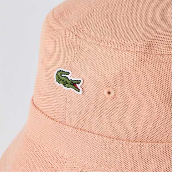 Lacoste Рибарска Шапка Bucket Hat Sn52 Розово Шапки с козирка