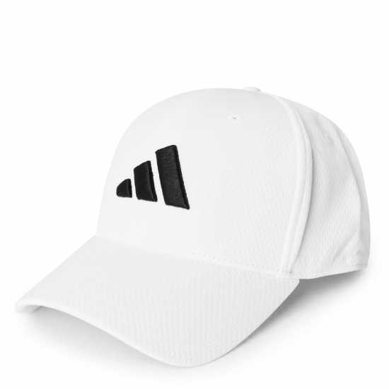 Adidas Flex Fit Climacool Baseball Cap White/Black 