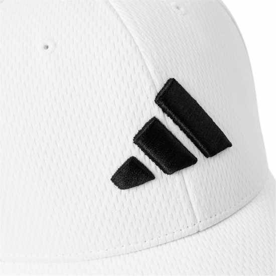 Adidas Flex Fit Climacool Baseball Cap White/Black 
