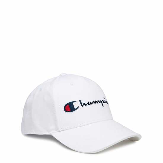 Champion Logo Cap White 