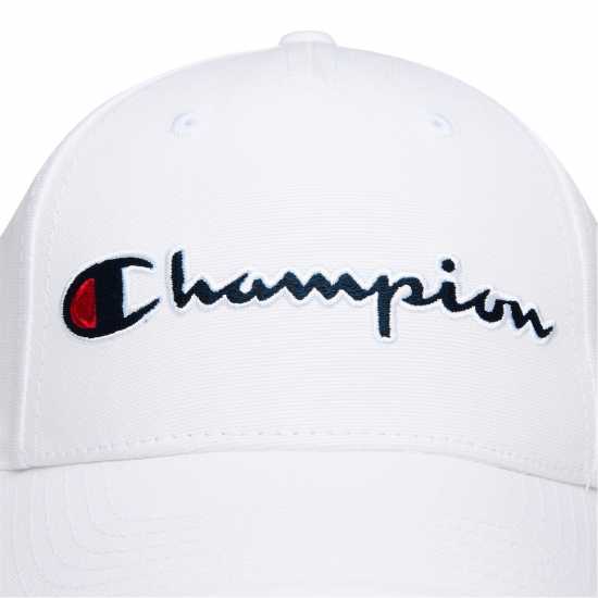 Champion Logo Cap White 