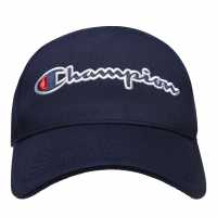 Champion Logo Cap Navy BS538 