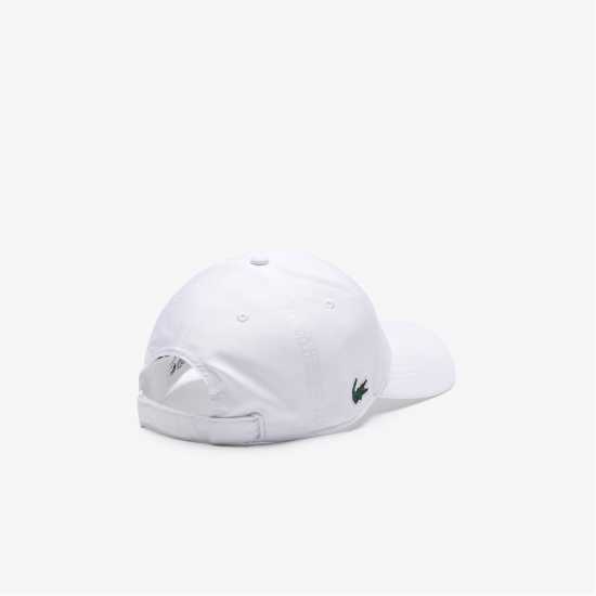 Шапки с козирка Lacoste Baseball Cap Бяло 001 Lacoste Baseball Cap Бяло 001 Шапки с козирка