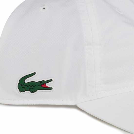 Шапки с козирка Lacoste Baseball Cap Бяло 001 Lacoste Baseball Cap Бяло 001 Шапки с козирка