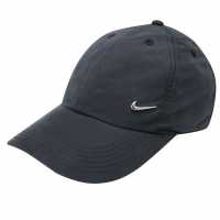 Sale Nike Met Swoosh Cap Junior Black Шапки с козирка