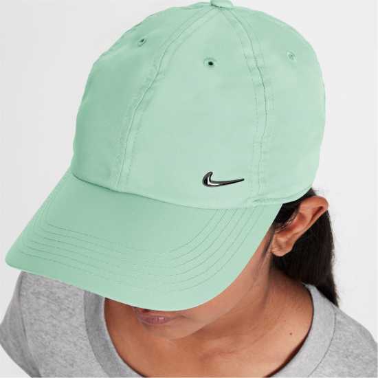 Nike Met Swoosh Cap Junior Barley Green 