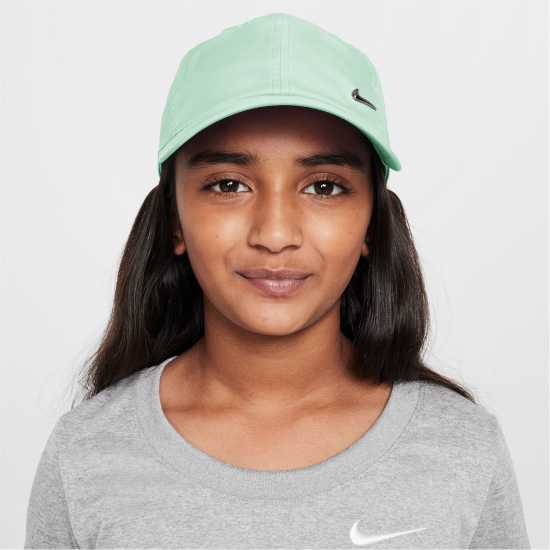 Nike Met Swoosh Cap Junior Barley Green 