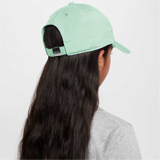 Nike Met Swoosh Cap Junior Barley Green 
