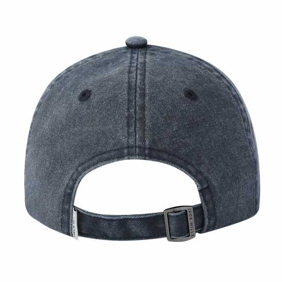 Jack Wills Baseball Cap Black Wash 