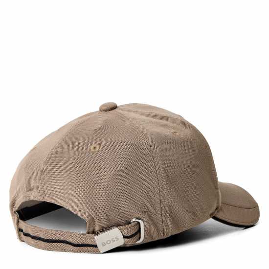 Hugo Boss Boss Men's  Embroidered Logo Baseball Cap Brown 334 