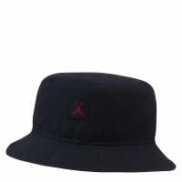 Рибарска Шапка Air Jordan Jumpman Washed Bucket Hat Black/Red Шапки с козирка