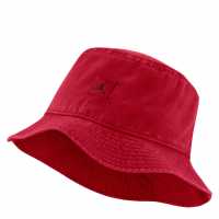 Рибарска Шапка Air Jordan Jumpman Washed Bucket Hat Red/Black Шапки с козирка