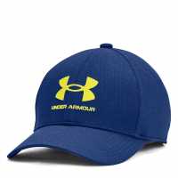 Under Armour Шапка С Козирка Момчета Armour Armourvent Baseball Cap Junior Boys Blue Under Armour Caps and Hats