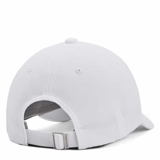 Under Armour Blitzing Adjustable Cap Junior Girls White/Silver - Under Armour Caps and Hats