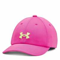 Under Armour Armour UA Blitzing Adjustable Cap Girls' Прайм Розово/Кварц Шапки с козирка