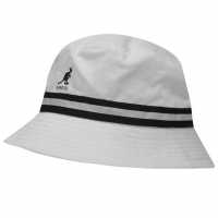 Kangol Мъжка Рибарска Шапка Stripe Bucket Hat Mens White Шапки с козирка